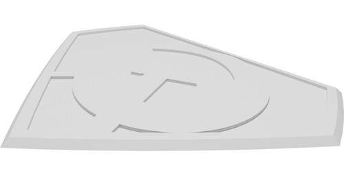Emblema petto superman red son - superman,