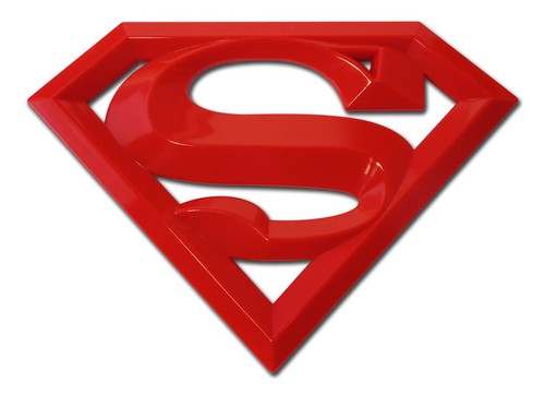 Scudo logo superman dc - logo, 4"