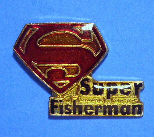 Super fisherman logo - fisherman,