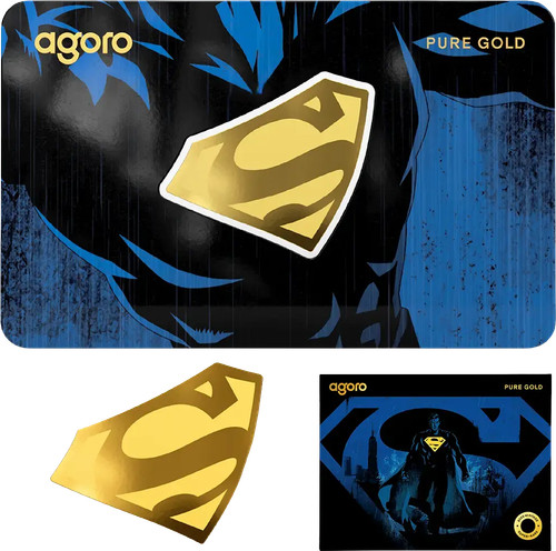 Moneta oro comics superman - moneta, dc