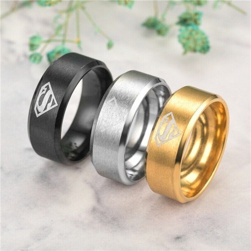 Anello emblema superman - anello,
