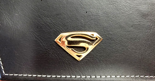 Distintivo logo superman - distintivo,
